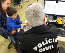 A Polícia Civil comemora nesta sexta-feira (5) o Dia Nacional do Papiloscopista relembrando a participação desses policiais em eventos marcantes no país. -  Foto: Divulgação SESP/PR
