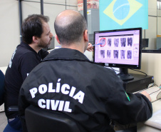 A Polícia Civil comemora nesta sexta-feira (5) o Dia Nacional do Papiloscopista relembrando a participação desses policiais em eventos marcantes no país. -  Foto: Divulgação SESP/PR