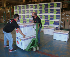 Com a chegada do quarto lote, Paraná começa a vacinar idosos. Foto: Ari Dias/AEN