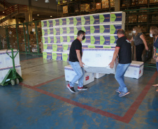 Com a chegada do quarto lote, Paraná começa a vacinar idosos. Foto: Ari Dias/AEN
