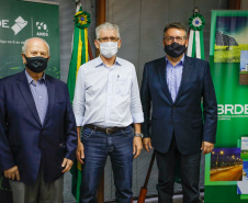 Na tarde desta segunda-feira (08), o Banco Regional de Desenvolvimento do Extremo Sul (BRDE) promoveu a final do programa BRDE LABS, programa desenvolvido em parceria com a Hotmilk, Ecossistema de Inovação da Pontifícia Universidade Católica do Paraná (PUCPR). As dez startups finalistas apresentaram seus projetos no evento online aconteceu por meio do canal oficial do BRDE no Youtube. - Curitiba, 09/02/2021  -  Foto: Rodolfo Buhrer