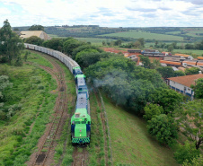 Pelo segundo ano consecutivo, Ferroeste fecha 2020 com lucro e movimentação recordes . Foto: Alessandro Vieira/AEN