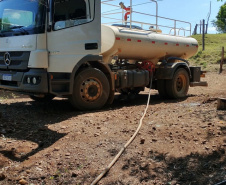 Seis municípios que decretaram situação de emergência no final de 2020 em decorrência da estiagem estão recebendo auxílio para o atendimento à população mais afetada.  -  Foto: Divulgação Defesa Civil do Paraná