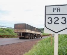 Entrega da primeira parte da duplicação da PR-323 entre Doutor Camargo e Paiçandu, na região Noroeste. O investimento por parte do Governo do Estado em toda a obra é de R$ 78,7 milhões. 11/02/2021 - Foto: Geraldo Bubniak/AEN