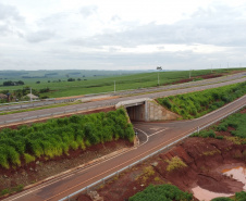 Entrega da primeira parte da duplicação da PR-323 entre Doutor Camargo e Paiçandu, na região Noroeste. O investimento por parte do Governo do Estado em toda a obra é de R$ 78,7 milhões. 11/02/2021 - Foto: Geraldo Bubniak/AEN