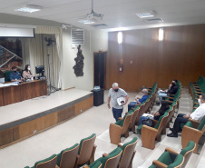 O Departamento de Estradas de Rodagem do Paraná (DER/PR) realizou nesta quarta-feira (17) a abertura dos envelopes com documentos de habilitação das empresas disputando a execução das novas terceiras faixas da PR-323, na região Noroeste. -  Curitiba, 18/02/2021  -  Foto: Divulgação DER-PR