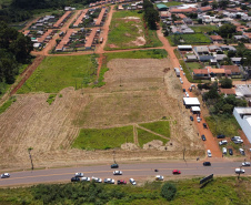 O governador Carlos Massa Ratinho Junior autorizou nesta segunda-feira (22) a ordem de serviço para a construção de um Condomínio do Idoso em Ponta Grossa, nos Campos Gerais.  -  Ponta Grossa, 22/02/2021  -  Foto: Jonathan Campos/AEN
