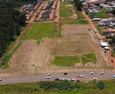 O governador Carlos Massa Ratinho Junior autorizou nesta segunda-feira (22) a ordem de serviço para a construção de um Condomínio do Idoso em Ponta Grossa, nos Campos Gerais.  -  Ponta Grossa, 22/02/2021  -  Foto: Jonathan Campos/AEN