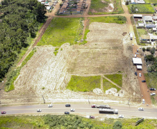 O governador Carlos Massa Ratinho Junior autorizou nesta segunda-feira (22) a ordem de serviço para a construção de um Condomínio do Idoso em Ponta Grossa, nos Campos Gerais. - Ponta Grossa, 22/02/2021  -  Foto: Gilson Abreu/AEN