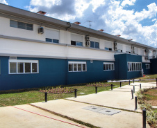 O Governo do Estado colaborou com uma nova ampliação do complexo Erasto Gaertner, em Curitiba. O hospital, referência nacional no atendimento oncológico, inaugurou nesta quarta-feira (24) o Centro de Hematologia e Transplante de Medula Óssea.   -  Curitiba, 24/02/2021  -  Foto: Alessandro Vieira/AEN