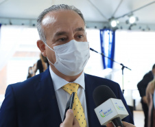 O Governo do Estado colaborou com uma nova ampliação do complexo Erasto Gaertner, em Curitiba. O hospital, referência nacional no atendimento oncológico, inaugurou nesta quarta-feira (24) o Centro de Hematologia e Transplante de Medula Óssea. - Curitiba, 24/02/2021  -  Foto: José Fernando Ogura/AEN