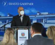 O Governo do Estado colaborou com uma nova ampliação do complexo Erasto Gaertner, em Curitiba. O hospital, referência nacional no atendimento oncológico, inaugurou nesta quarta-feira (24) o Centro de Hematologia e Transplante de Medula Óssea. - Curitiba, 24/02/2021  -  Foto: José Fernando Ogura/AEN