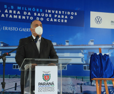 O Governo do Estado colaborou com uma nova ampliação do complexo Erasto Gaertner, em Curitiba. O hospital, referência nacional no atendimento oncológico, inaugurou nesta quarta-feira (24) o Centro de Hematologia e Transplante de Medula Óssea. - Curitiba, 24/02/2021  -  Foto: José Fernando Ogura/AEN