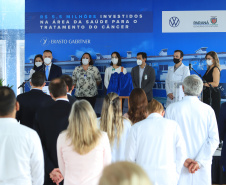 O Governo do Estado colaborou com uma nova ampliação do complexo Erasto Gaertner, em Curitiba. O hospital, referência nacional no atendimento oncológico, inaugurou nesta quarta-feira (24) o Centro de Hematologia e Transplante de Medula Óssea. - Curitiba, 24/02/2021  -  Foto: José Fernando Ogura/AEN