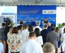 O Governo do Estado colaborou com uma nova ampliação do complexo Erasto Gaertner, em Curitiba. O hospital, referência nacional no atendimento oncológico, inaugurou nesta quarta-feira (24) o Centro de Hematologia e Transplante de Medula Óssea. - Curitiba, 24/02/2021  -  Foto: José Fernando Ogura/AEN