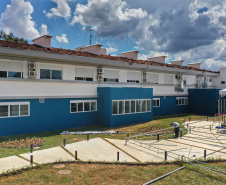 O Governo do Estado colaborou com uma nova ampliação do complexo Erasto Gaertner, em Curitiba. O hospital, referência nacional no atendimento oncológico, inaugurou nesta quarta-feira (24) o Centro de Hematologia e Transplante de Medula Óssea.  - Curitiba, 24/02/2021  -  Foto: Alessandro Vieira/AEN