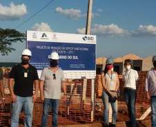 Cohapar obras Centenário do Sul  -  Foto: Divulgação Cohapar
