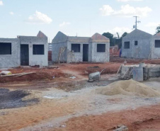 Cohapar obras Centenário do Sul  -  Foto: Divulgação Cohapar