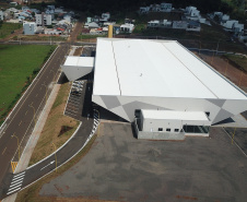 A nova rodoviária de Francisco Beltrão, no Sudoeste do Paraná, começou a funcionar oficialmente no último domingo (28).  Foto: Gelson Corazza/Prefeitura de Francisco Beltrão