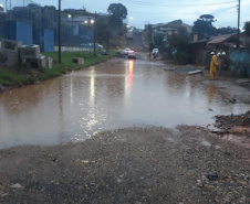 Boletim de Ocorrências da Coordenadoria Estadual da Defesa Civil divulgado na manhã desta quarta-feira (4) mostra que os temporais atingiram nove municípios e danificaram 164 residências. Foto: SISDC/Defesa Civil