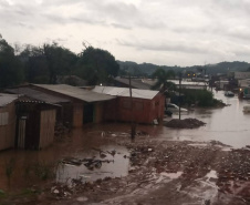 Boletim de Ocorrências da Coordenadoria Estadual da Defesa Civil divulgado na manhã desta quarta-feira (4) mostra que os temporais atingiram nove municípios e danificaram 164 residências. Foto: SISDC/Defesa Civil