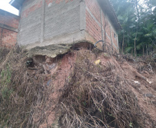Boletim de Ocorrências da Coordenadoria Estadual da Defesa Civil divulgado na manhã desta quarta-feira (4) mostra que os temporais atingiram nove municípios e danificaram 164 residências. Foto: SISDC/Defesa Civil