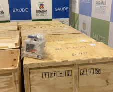 A Klabin, maior produtora e exportadora de papéis do Brasil, doou mais 15 respiradores com monitores para a Secretaria de Estado da Saúde. -  Curitiba, 07/03/2021  -  Foto: Divulgação SESA-PR