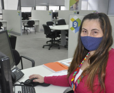 Integrada e atenta aos movimentos da sociedade moderna, a Fomento Paraná vem aumentando o número de mulheres no quadro de colaboradores e nos cargos de gestão trazendo uma nova visão à tomada de decisão de crédito da instituição. na foto, Fernanda da Costa    - Curitiba, 08/03/2021  -  Foto: Divulgação Fomento Paraná