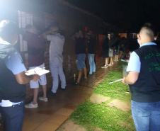 Polícia já prendeu 420 pessoas e interditou 209 pontos comerciais. Foto:SESP