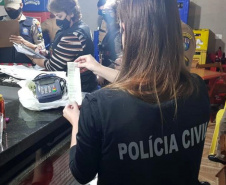 Polícia já prendeu 420 pessoas e interditou 209 pontos comerciais. Foto:SESP