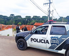 A Polícia Civil do Paraná (PCPR) participou nesta segunda-feira (8) da Operação Resguardo, a maior já realizada no combate a crimes de violência contra a mulher no país e coordenada pelo Ministério da Justiça e Segurança Pública (MJSP), por meio da Secretaria de Operações Integradas (Seopi).  A Operação Resguardo aconteceu simultaneamente nos 26 Estados e no Distrito Federal.  Foto:SESP