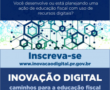 Paraná promove evento pioneiro sobre Educação Fiscal em tempos digitais - Encontro nacional promovido pela Escola Fazendária com apoio do Confaz abre inscrições para o cadastro de trabalhos que relatem iniciativas de estratégias digitais pelo país  -  Curitiba, 10/03/2021  -  Foto:/Arte: Divulgação SEFA