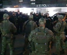 A Polícia Civil do Paraná (PCPR) já realizou 48 operações dentro do Plano de Atuação Sistemática e Integrada (Pasi), desenvolvido pela PCPR, com o objetivo de reduzir os índices de homicídios no Estado.  -  Curitiba, 11/-3/2021  -  Foto: Divulgação PCPR