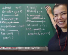 Histórias por trás da pandemia  -  Na foto, a professora Lilian Marilene Ribeiro dos Santos    -  Curitiba, 12/03/2021  -  Foto: Divulgação AEN