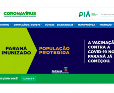 Site da Covid-19 registra mais de 3 milhões de visualizações. Campanha já teve 1,5 milhão de usuários únicos e 3 milhões de visualizações, fortalecendo a transparência do Governo do Estado sobre os dados da pandemia. Ele foi criado três dias após a confirmação dos primeiros casos de Covid-19 no Paraná, em 15 de março, e completará um ano nesta segunda.  -  Curitiba, 12/03/2021  -  Foto: AEN