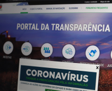 Portal Transparencia - Foto: Geraldo Bubniak/AEN