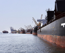 O Porto de Paranaguá completa 86 anos nesta quarta-feira, dia 17 de março, e aposta em inovação para se tornar hub logístico da América Latina. -  Foto: Claudio Neves/Portos do Paraná