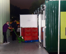 O Governo do Estado começa a distribuição da uma nova remessa de vacinas contra o coronavírus nesta quinta-feira (18). - Foto: Américo Antonio/SESA