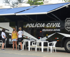 A Polícia Civil do Paraná (PCPR) realizou mais de 9,4 mil procedimentos de polícia judiciária durante o Verão Consciente 2020/21, no Litoral do Estado. A operação aconteceu do dia 21 de dezembro de 2020 até o dia 9 de março deste ano, nas cidades de Matinhos, Morretes, Paranaguá, Antonina, Pontal do Paraná e Guaratuba.  -  Curitiba, 18/03/2021  -  Foto: Fábio Dias/PCPR