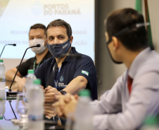 A Portos do Paraná compartilha com a Polícia Federal os dados obtidos nos 27  programas de monitoramentos ambientais. As informações colaboram com a operação ?30 Days at Sea 3.0? (30 Dias no Mar) da International Criminal Police Organization - INTERPOL. A ação envolve cerca de 60 países e tem como foco principal o combate à poluição marítima.  -  Curitiba, 19/03/2021  -  Foto: Claudio Neves/Portos do Paraná
