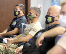 A Portos do Paraná compartilha com a Polícia Federal os dados obtidos nos 27  programas de monitoramentos ambientais. As informações colaboram com a operação ?30 Days at Sea 3.0? (30 Dias no Mar) da International Criminal Police Organization - INTERPOL. A ação envolve cerca de 60 países e tem como foco principal o combate à poluição marítima.  -  Curitiba, 19/03/2021  -  Foto: Claudio Neves/Portos do Paraná