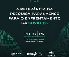 PUCPR e BRDE divulgam os avanços das pesquisas para o enfrentamento da Covid-19  -  Foto/Arte: Divulgação BRDE