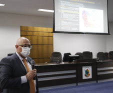 Reunião do grupo técnico do Parana com o Prefeito de Maracaju Marcos Calderan
Foto Gilson Abreu/AEN