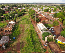 Antiga estação de trem desativada em Maracajú que poderá ser incorporada ao projeto da Nova Ferroeste.
Foto Gilson Abreu/AEN