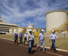 23.03.2021 - Visita do grupo técnico  da nova Ferroeste na Coamo, em Dourados-MS.
 Foto Gilson Abreu/AEN
