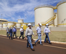 23.03.2021 - Visita do grupo técnico  da nova Ferroeste na Coamo, em Dourados-MS.
 Foto Gilson Abreu/AEN

