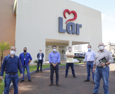 23.03.2021 - Visita do grupo tecnico  da nova ferroeste na Cooperativa Lar Caarapó/ms
 Foto Gilson Abreu/AEN