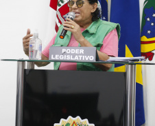 Comitiva da Nova Ferroeste visita Mundo Novo, no Mato Grosso do Sul. Os técnicos apresentaram na Câmara de Vereadores da cidade o estudo de demanda e traçado elaborado para a ferrovia.
 Foto Gilson Abreu/AEN