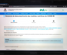 Uma das recomendações para que a denúncia seja feita é anexar os prints de convites e conversas sobre as festas clandestinas, além de fotos e vídeos dos eventos irregulares que já aconteceram ou qualquer informação extra que materialize a denúncia. Foto: Geraldo Bubniak/AEN
