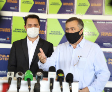 Governador lança campanha com municípios para vacinar de domingo a domingo - Curitiba, 26/03/2021 - Foto: Ari Dais/AEN